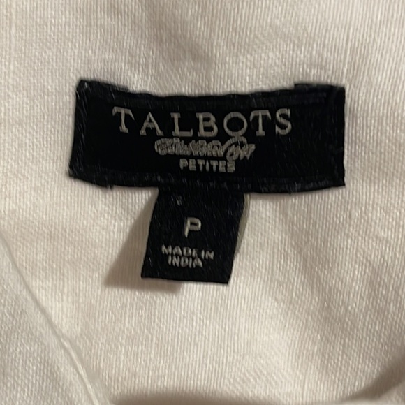 Talbots pure Irish linen shirt PS - Picture 5 of 7